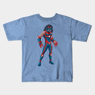 SUPER HERO LEOMAN (FULL BODY) Kids T-Shirt